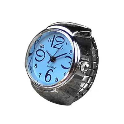 Watch Ring Pointer Quartz Clock