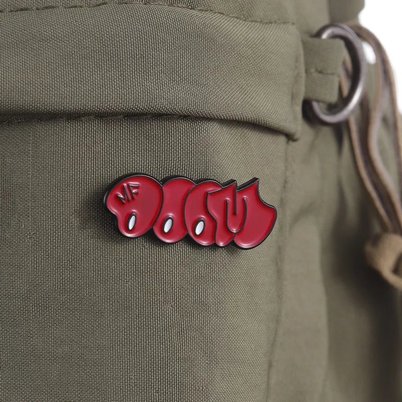 MF DOOM Metal Pin