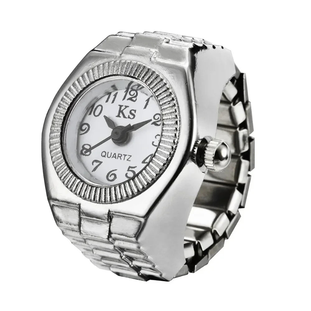 Watch Ring Pointer Quartz Clock