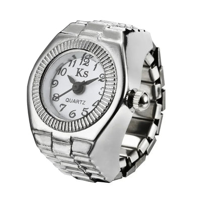 Watch Ring Pointer Quartz Clock