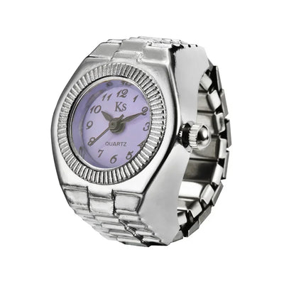 Watch Ring Pointer Quartz Clock