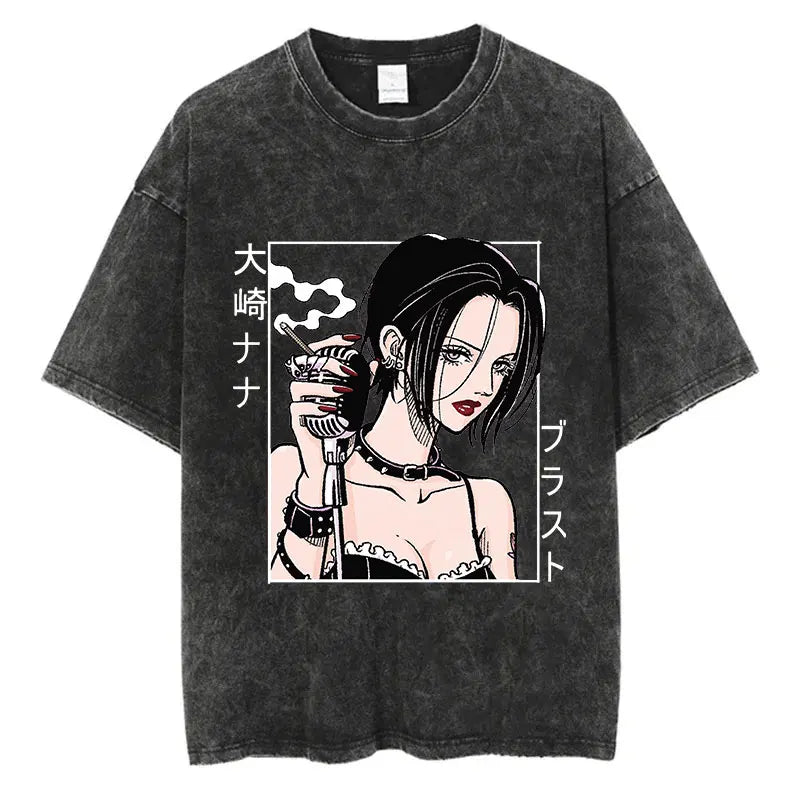 Nana Osaki Oversized Washed T-shirt