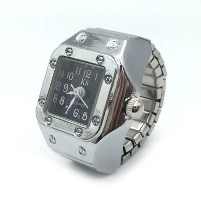 Watch Ring Pointer Quartz Clock