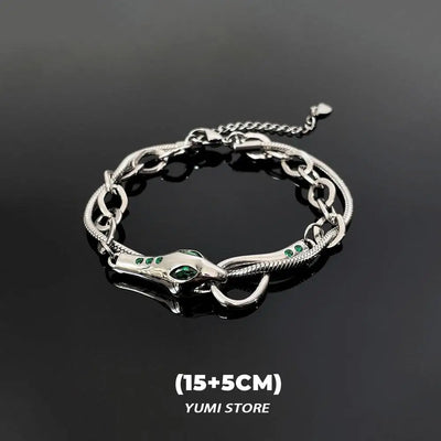 Flame Cross Bracelet Titanium Steel