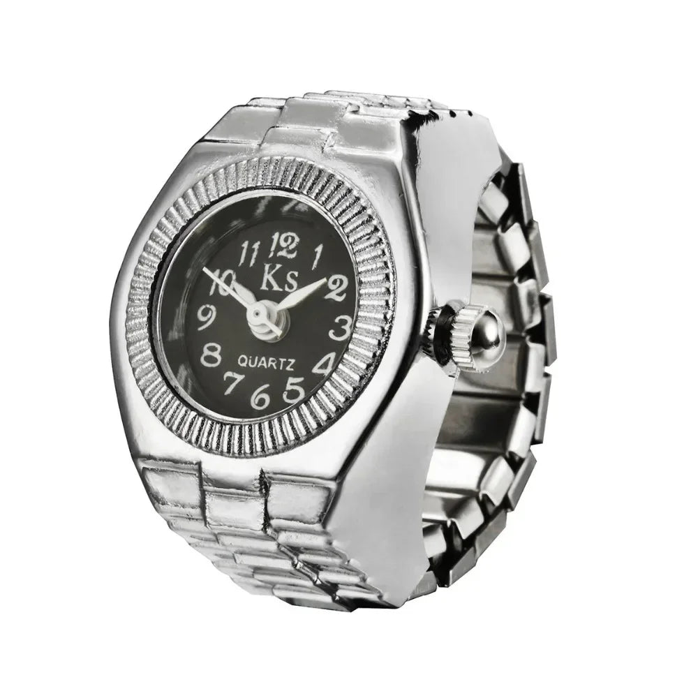 Watch Ring Pointer Quartz Clock