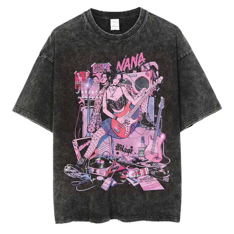 Nana Osaki Oversized Washed T-shirt