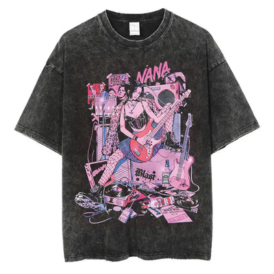 Nana Osaki Oversized Washed T-shirt