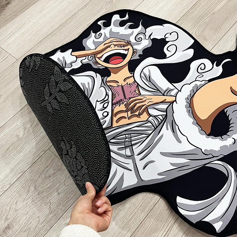 One Piece Luffy Gear 5 Plush Anime Rug - Nonslip