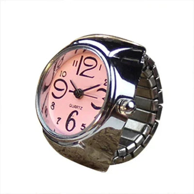 Watch Ring Pointer Quartz Clock