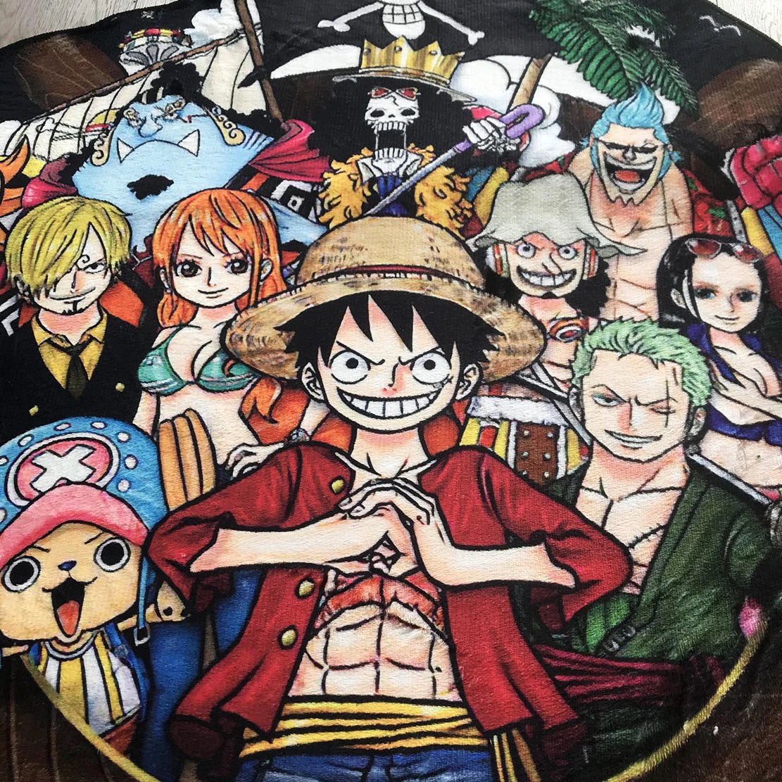 One Piece Decorative Rudder Carpet
