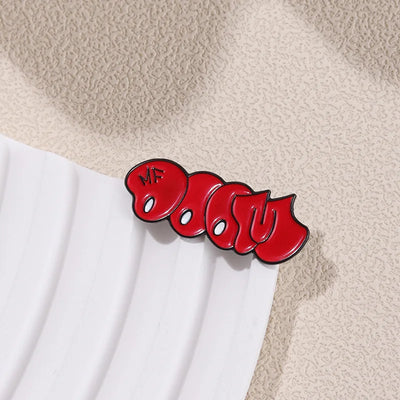 MF DOOM Metal Pin