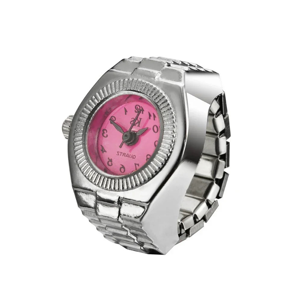 Watch Ring Pointer Quartz Clock