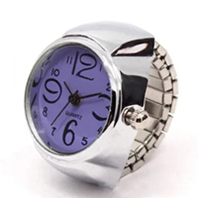 Watch Ring Pointer Quartz Clock