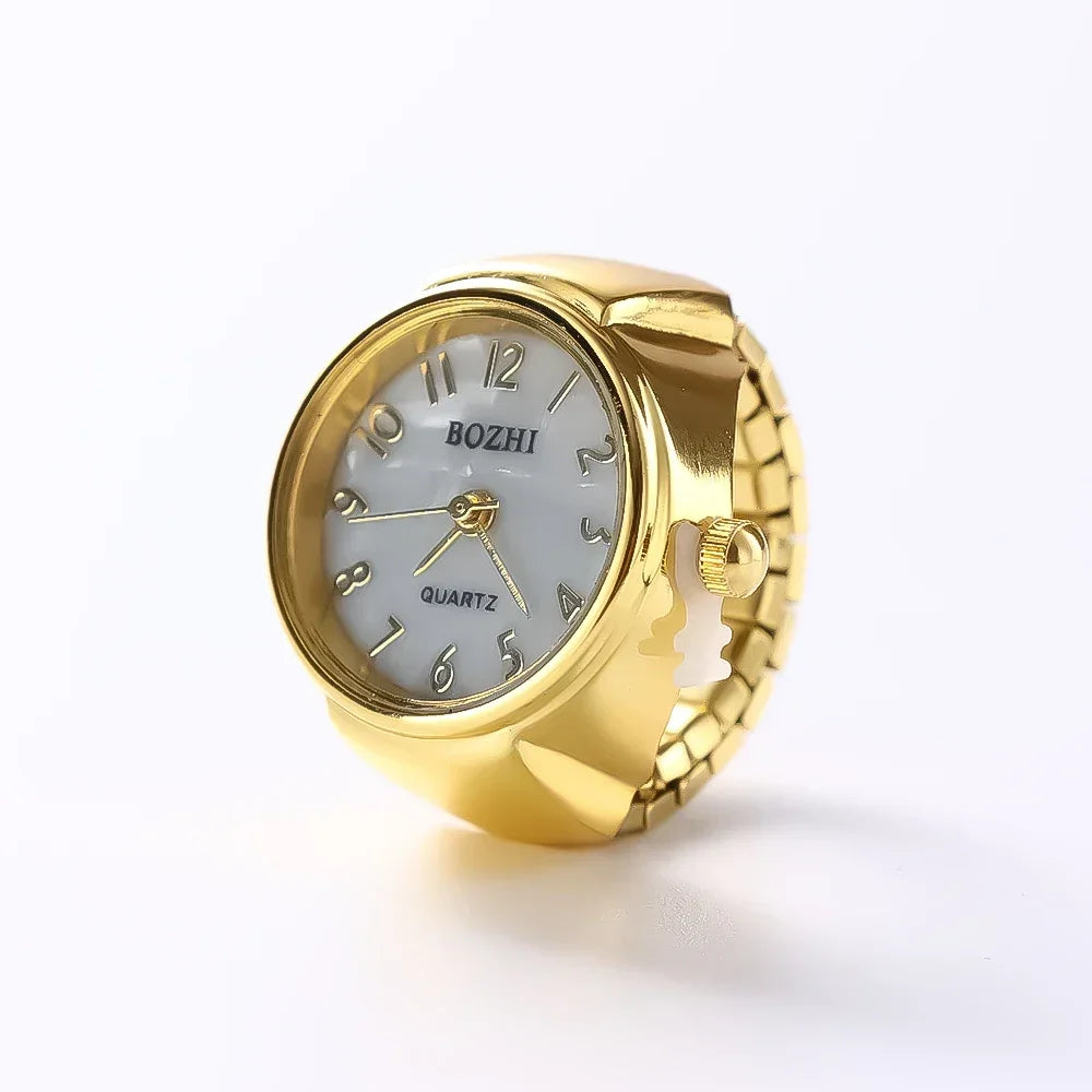 Watch Ring Pointer Quartz Clock