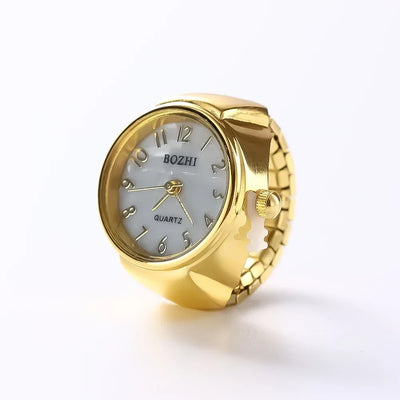 Watch Ring Pointer Quartz Clock