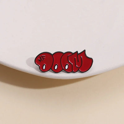 MF DOOM Metal Pin