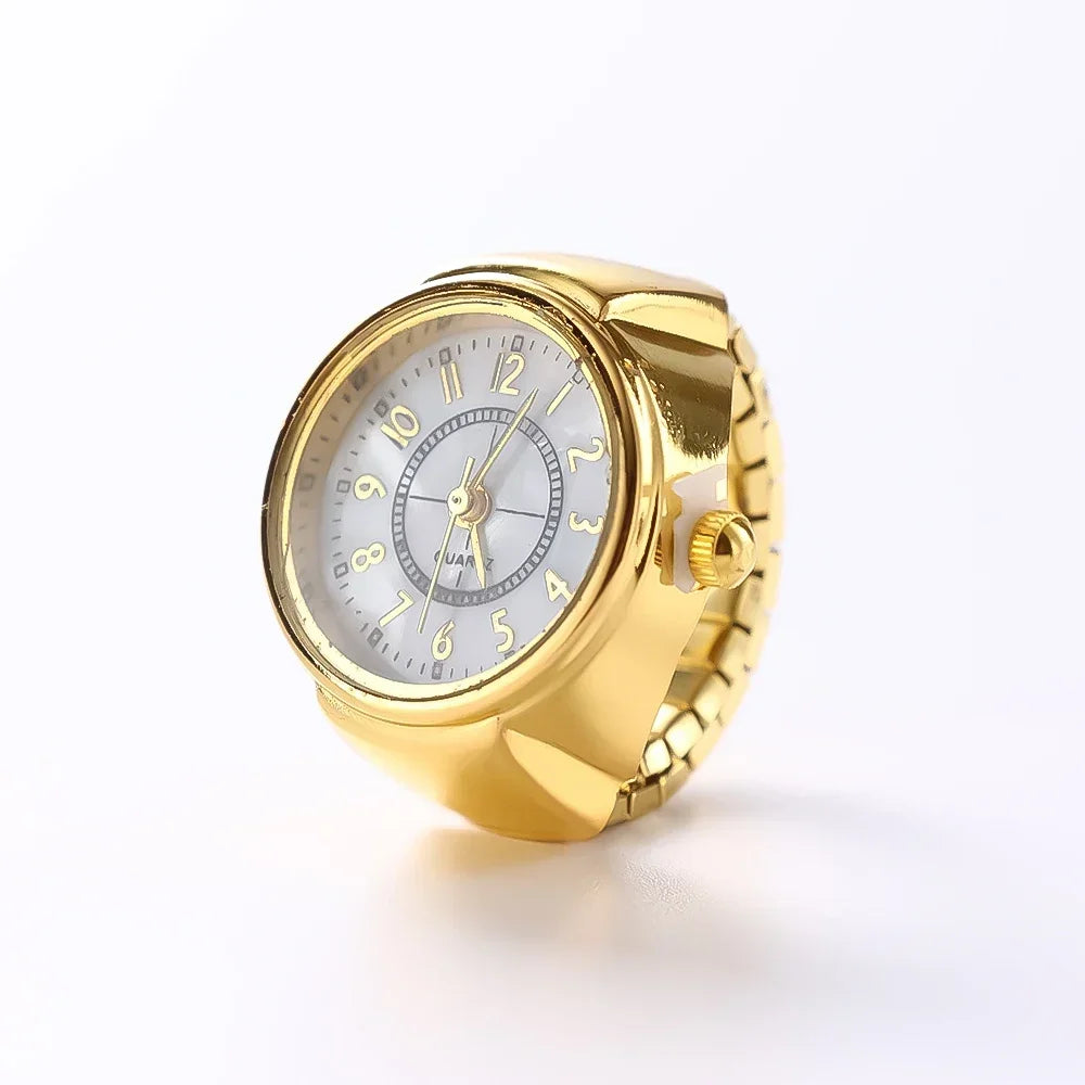 Watch Ring Pointer Quartz Clock