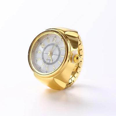 Watch Ring Pointer Quartz Clock