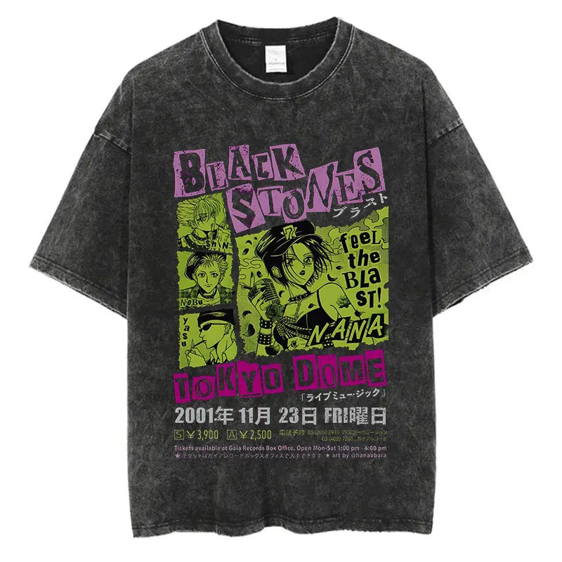 Nana Osaki Oversized Washed T-shirt