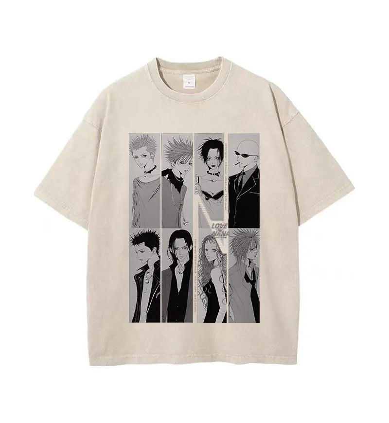 Nana Osaki Oversized Washed T-shirt