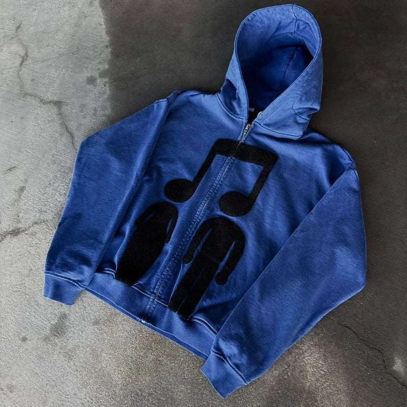 Music Connects Us Oversized Hoodie