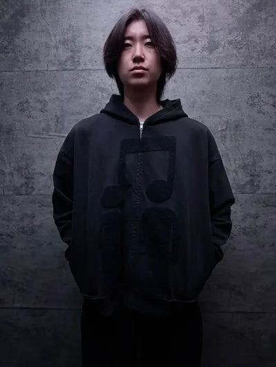 Music Connects Us Oversized Hoodie