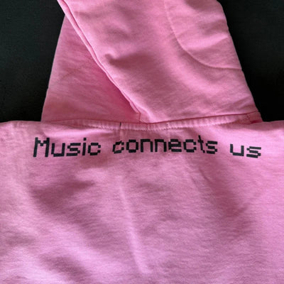 Music Connects Us Oversized Hoodie